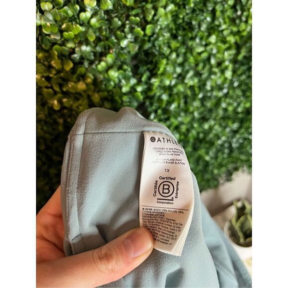 Athleta Light Blue Elation Flare Pants Size 1XL - Picture 4 of 4